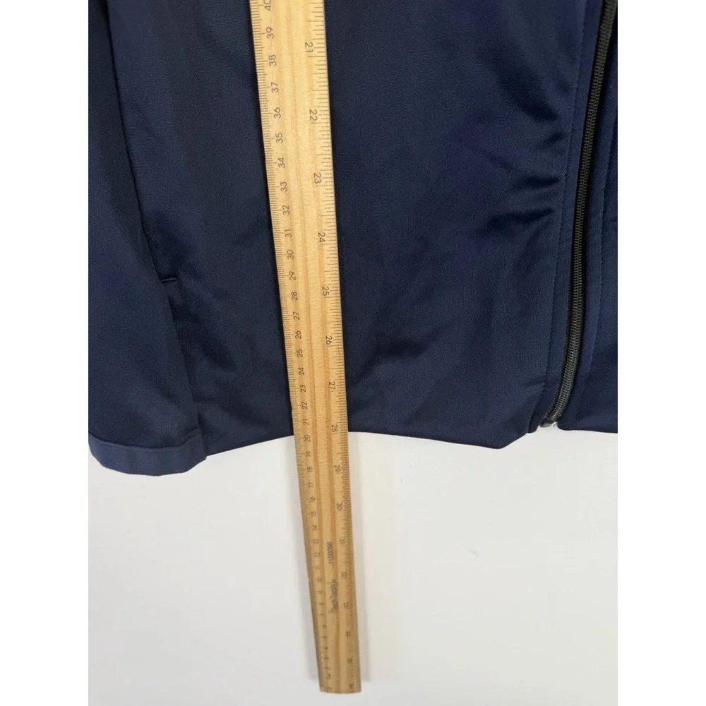 Nike Dri Fit jacket M full zip long sleeve high collar polyester